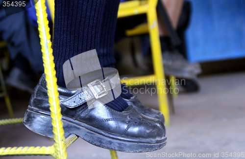 Image of Shoes Of Child In Peru