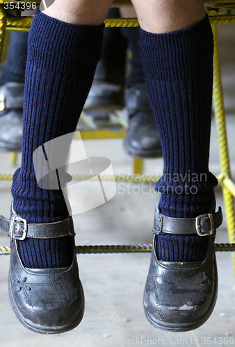 Image of Shoes Of Child In Peru