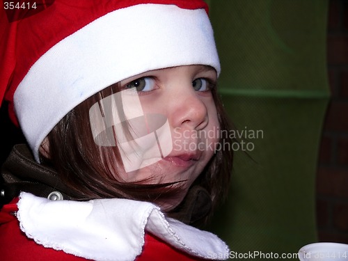 Image of Cristmas girl