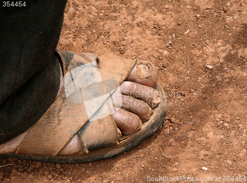 Image of Feet Of Farmer