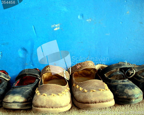 Image of Shoes Of Child In Peru