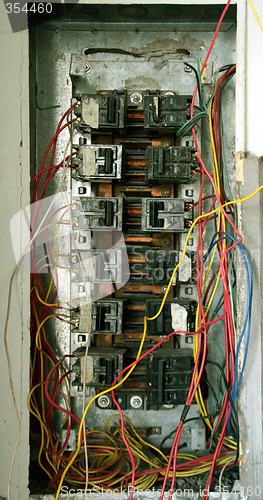 Image of cables and connections