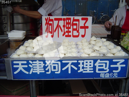 Image of food on a chinese market