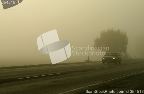 Image of Street With Fog