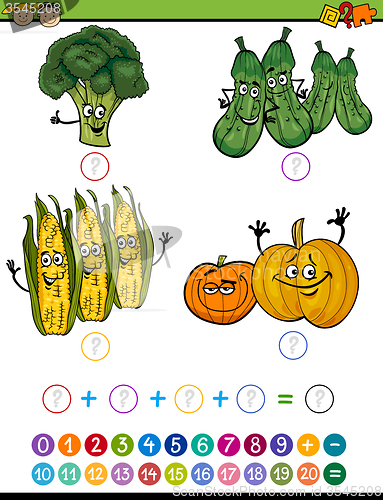 Image of mathematical exercise cartoon