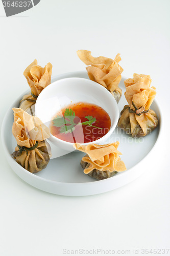 Image of Thai Golden Money Bags Appetizer