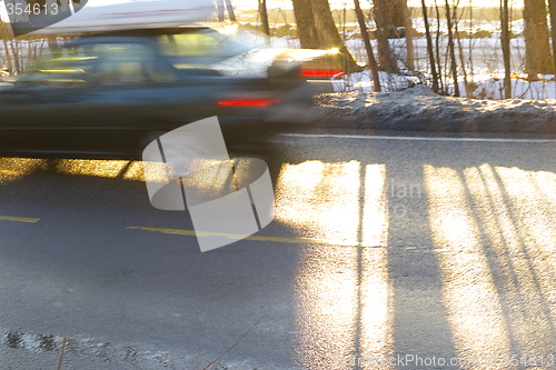 Image of Moving car