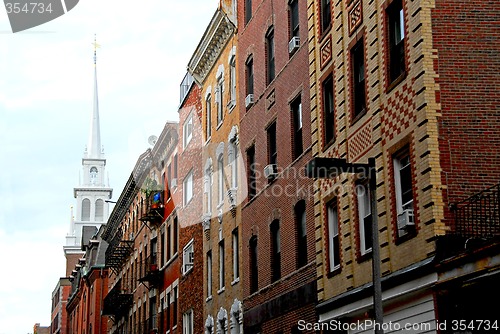 Image of Old North Church in Boston