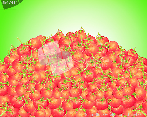 Image of heap of red tomatoes 