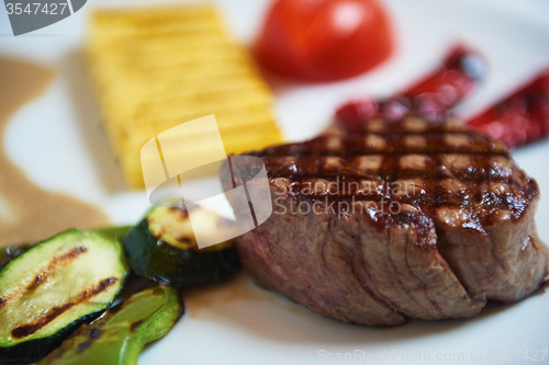 Image of tasty steak