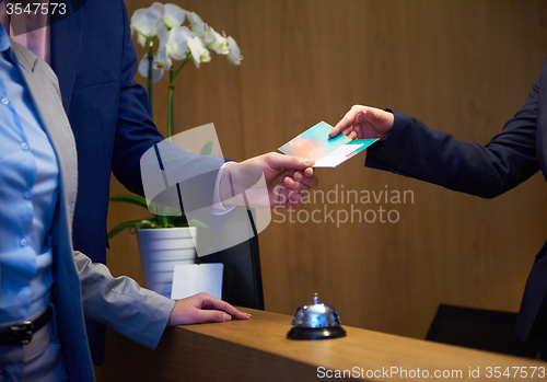 Image of Couple on a business trip