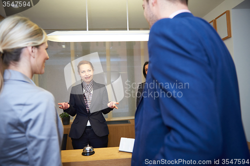 Image of Couple on a business trip