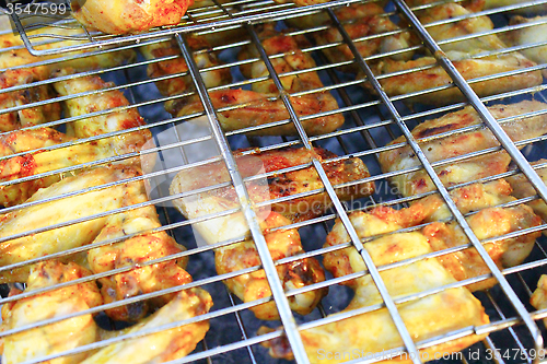 Image of barbecue from chicken 's meat