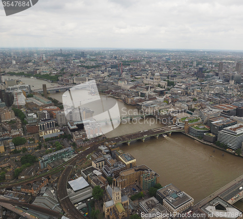 Image of Aerial view of London