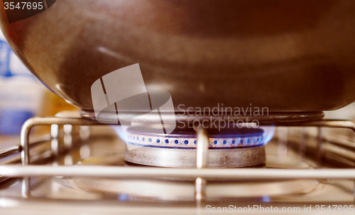 Image of Retro look Gas cooker