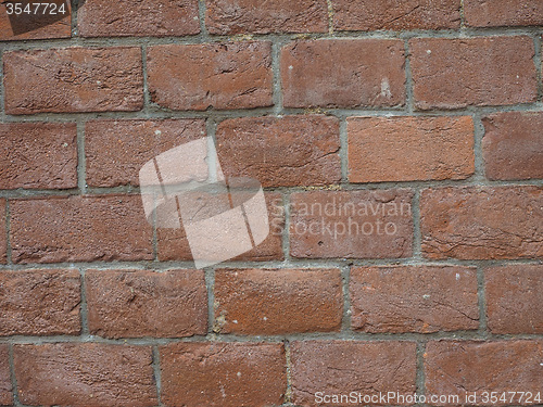 Image of Red brick wall background