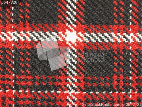 Image of Tartan fabric background