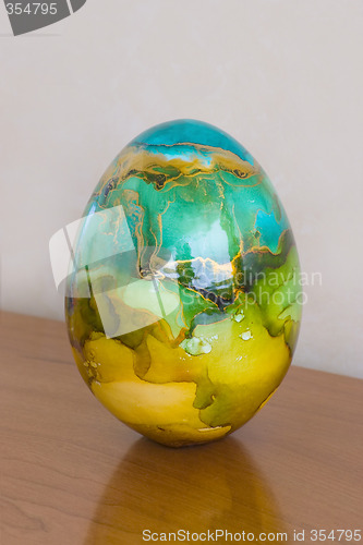 Image of Colorful egg