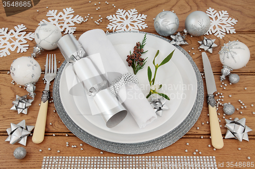 Image of Christmas Dinner Place Setting