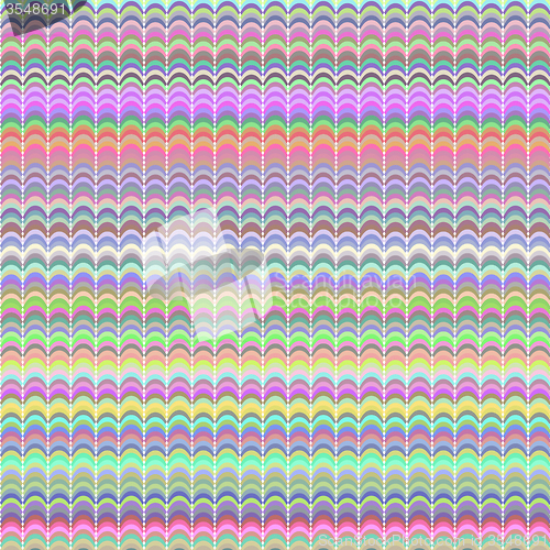 Image of Abstract Colorful Circle Background
