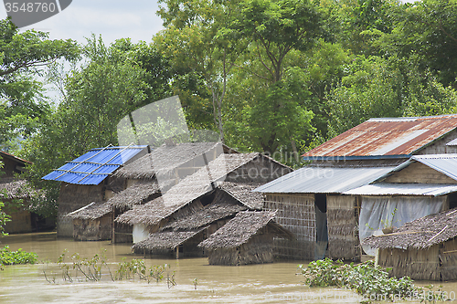 Image of Monsoon flooding in Myanmar 2015