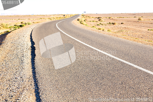 Image of street  in    valley  morocco    africa the atlas 