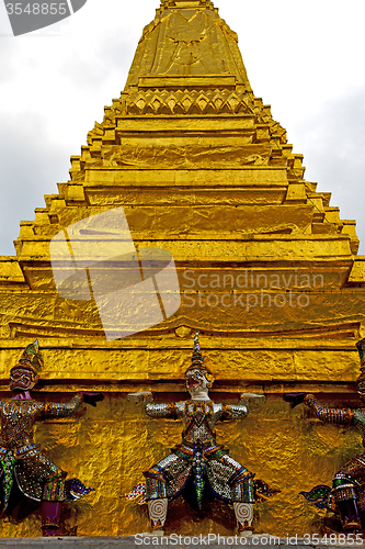 Image of asia  thailand  in  bangkok  rain    religion  mosaic