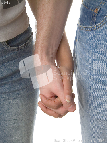 Image of Holding hands