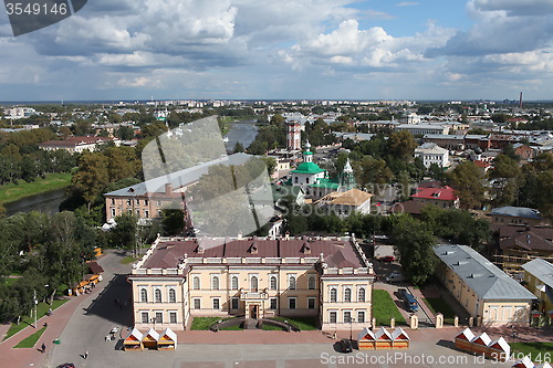 Image of Vologda aerial view