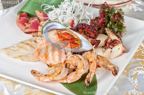 Image of seafood mix