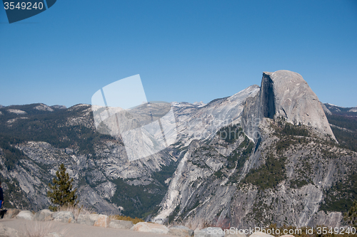 Image of Hiking panaramic train in Yosemite