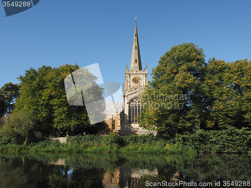 Image of Holy Trinity church in Stratford upon Avon