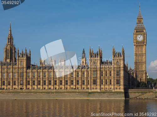 Image of Houses of Parliament in London