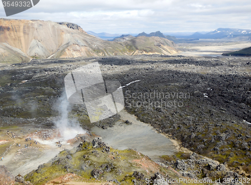 Image of Hot spring in Iceland