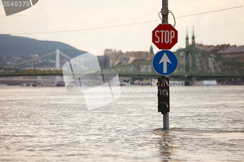 Image of Flooded street