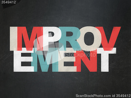 Image of Business concept: Improvement on School Board background