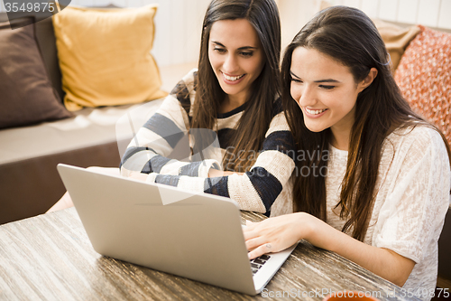 Image of Best friends studying