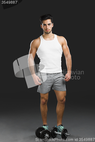 Image of Athletic young man