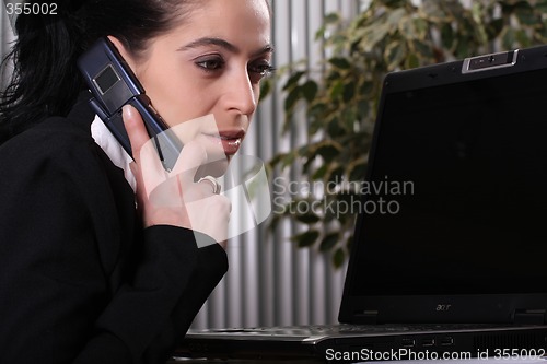 Image of busy working day