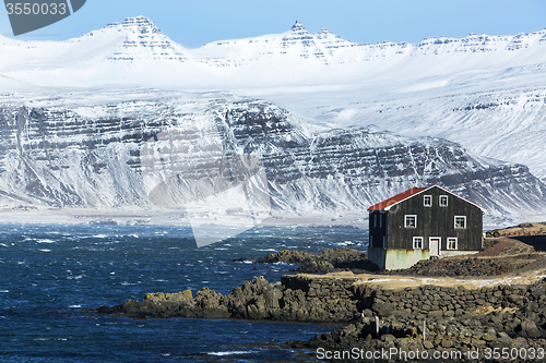 Image of House at the East coast of Iceland