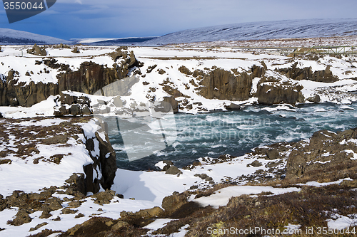 Image of Waterfall Godafoss, Iceland