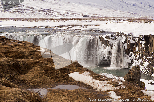 Image of Waterfall Godafoss, Iceland