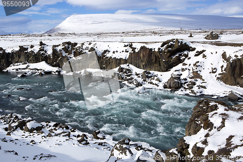 Image of Waterfall Godafoss, Iceland