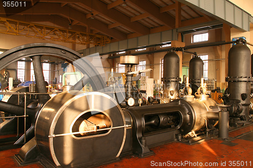Image of Steam powered pump