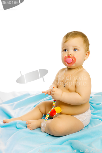 Image of baby in diapers