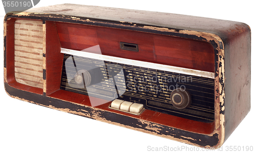 Image of Old Radio Cutout