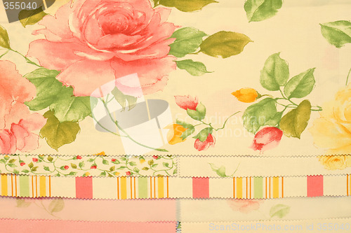 Image of Fabric floral 1