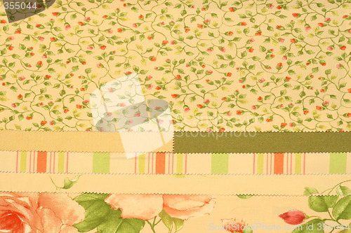 Image of Fabric floral 4