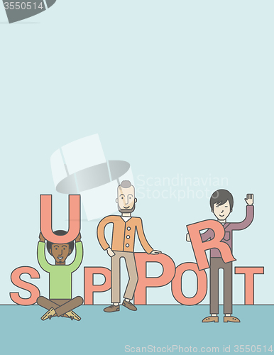 Image of Business support.