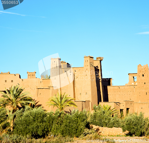 Image of africa in morocco the old contruction and the historical village